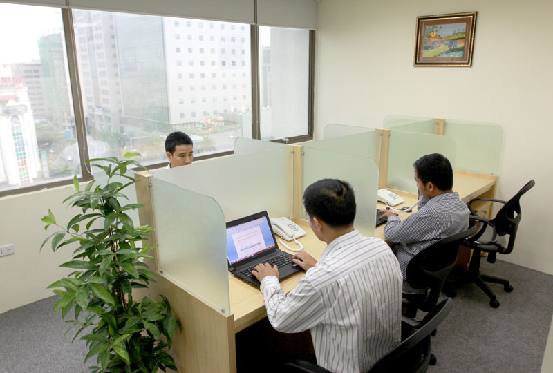 Dịch vụ cho thuê chỗ ngồi làm việc